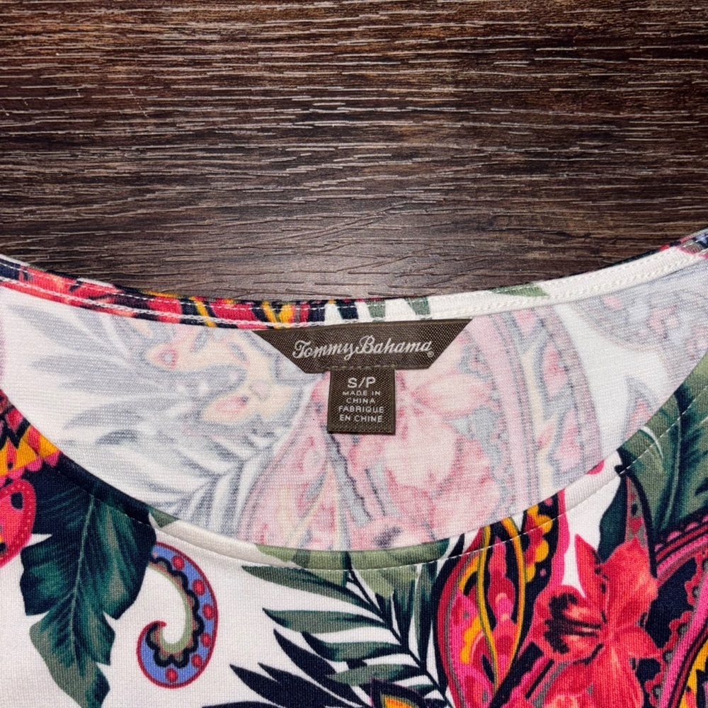 Tommy Bahama Floral Paisley Print Skirt - Picture 3 of 4